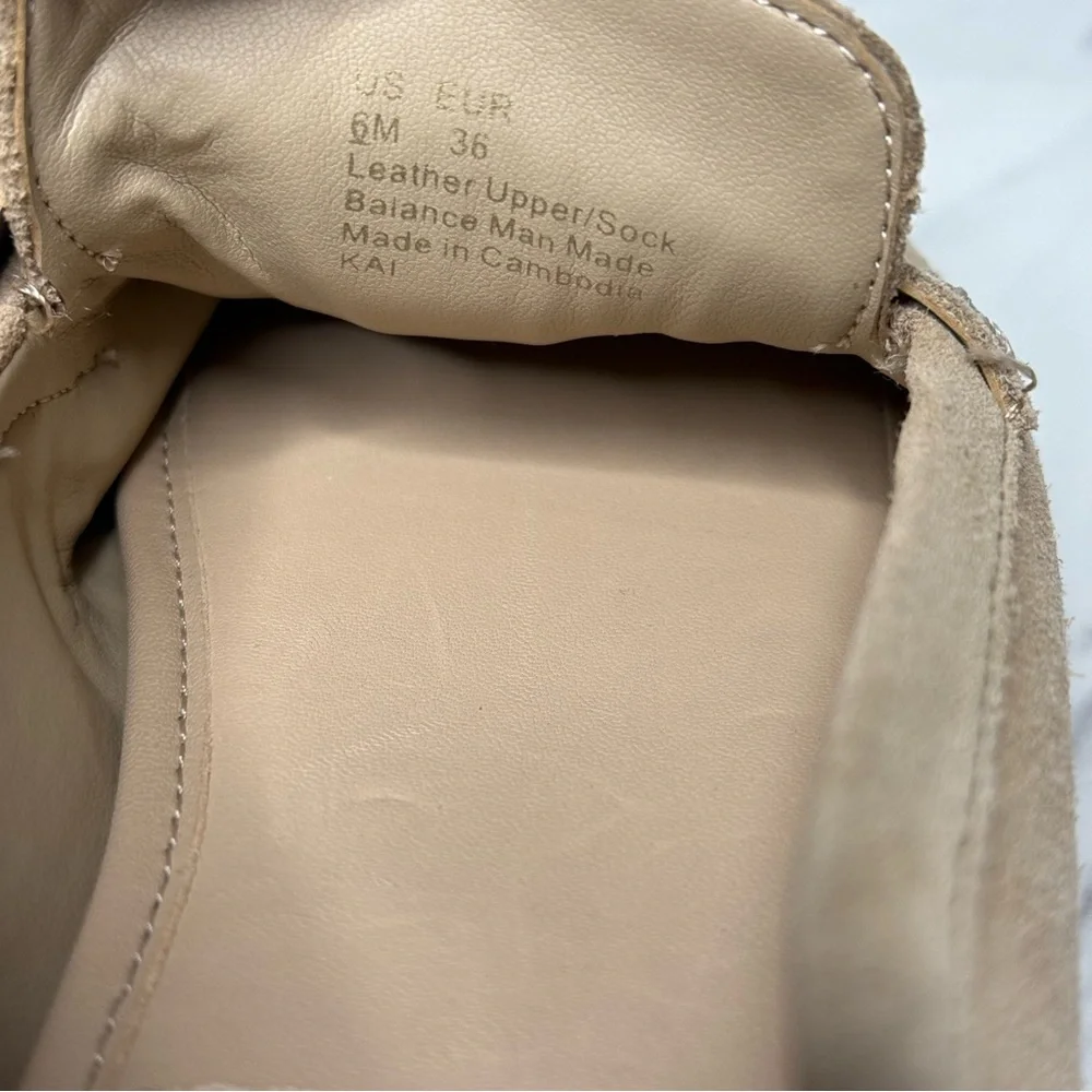 Sam Edelman Kai Tan Suede Espadrilles Loafer 6M